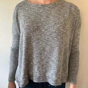 Flowy grey sweater